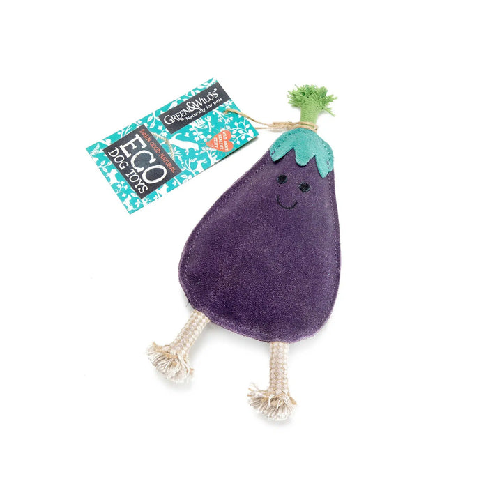 Green & Wilds | Eco Dog Toy - Austin the Aubergine-Green & Wilds-Love My Hound