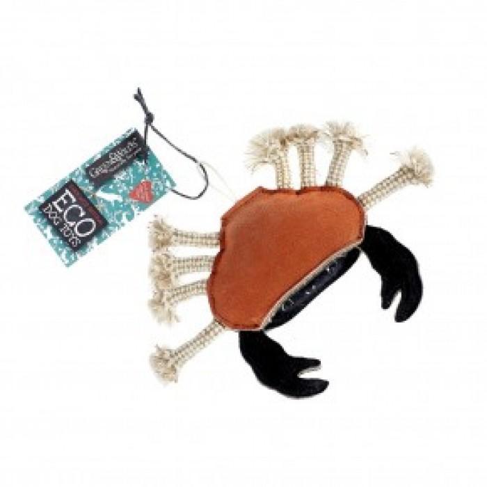 Green & Wilds - Eco Dog Toy - Carlos the Crab-Green & Wilds-Love My Hound