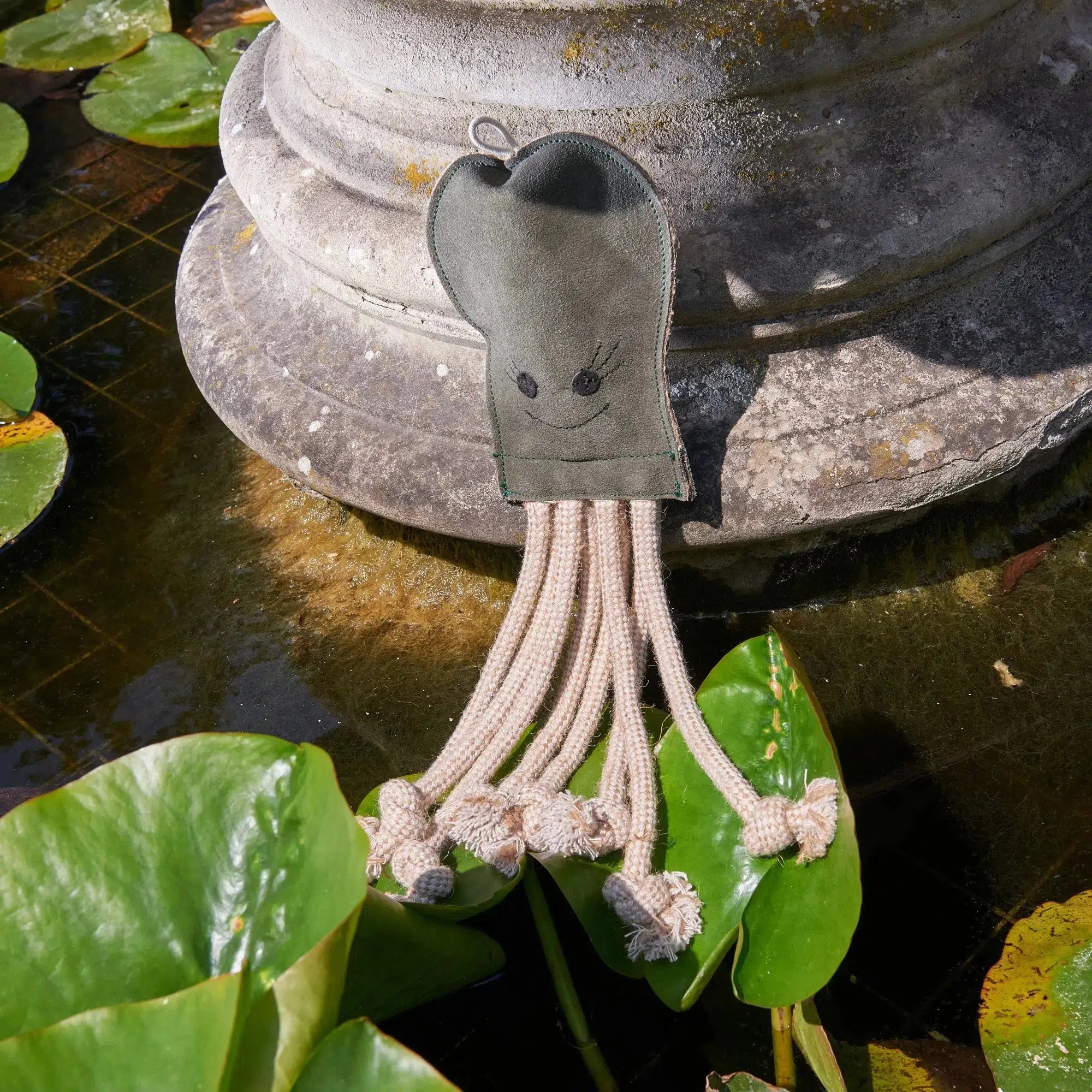 Green octopus dog toy hot sale