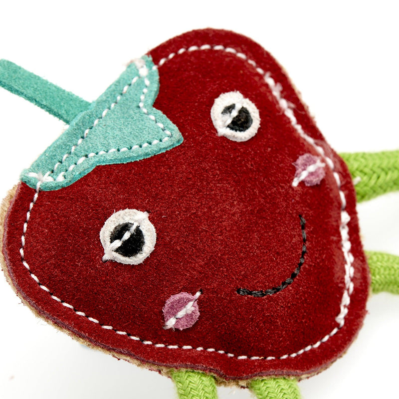 Green & Wilds | Eco Dog Toy - Steve the Strawberry-Green & Wilds-Love My Hound