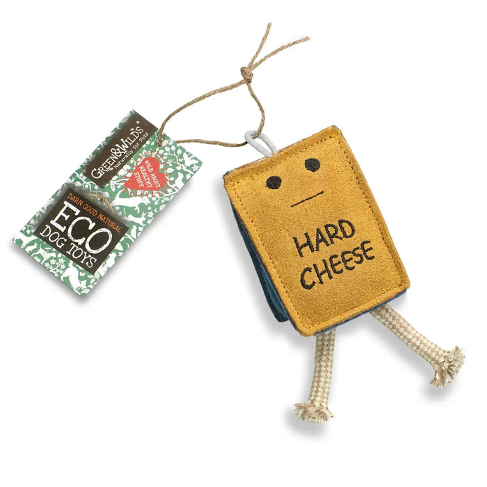 Green & Wilds | Hard Cheese - Eco Dog Toy-Green & Wilds-Love My Hound