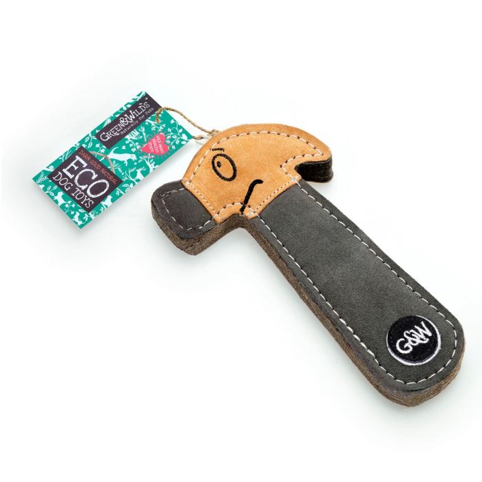 Green & Wilds | Hugo the Hammer - Eco Dog Toy-Green & Wilds-Love My Hound