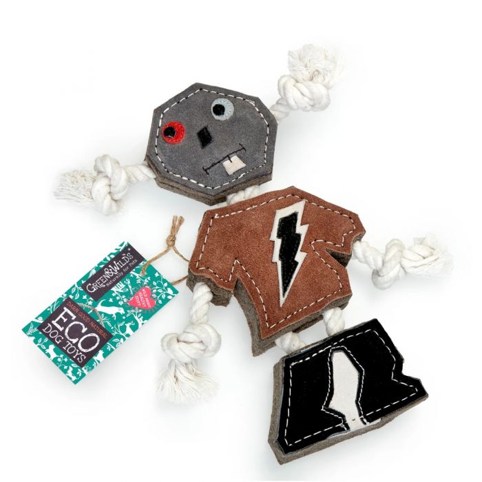 Green & Wilds | I am a Robot - Eco Dog Toy-Green & Wilds-Love My Hound