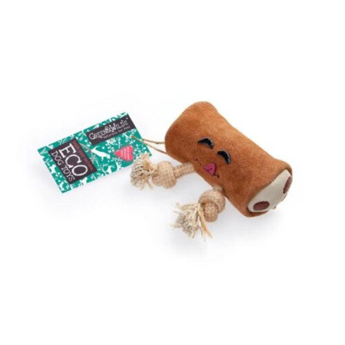 Green & Wilds - Pam au Chocolat - Eco Dog Toy-Green & Wilds-Love My Hound