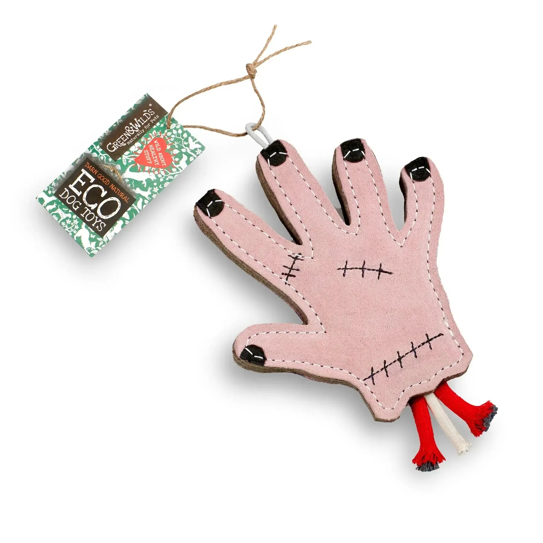 Green & Wilds | The Hand, Eco Dog Toy-Green & Wilds-Love My Hound