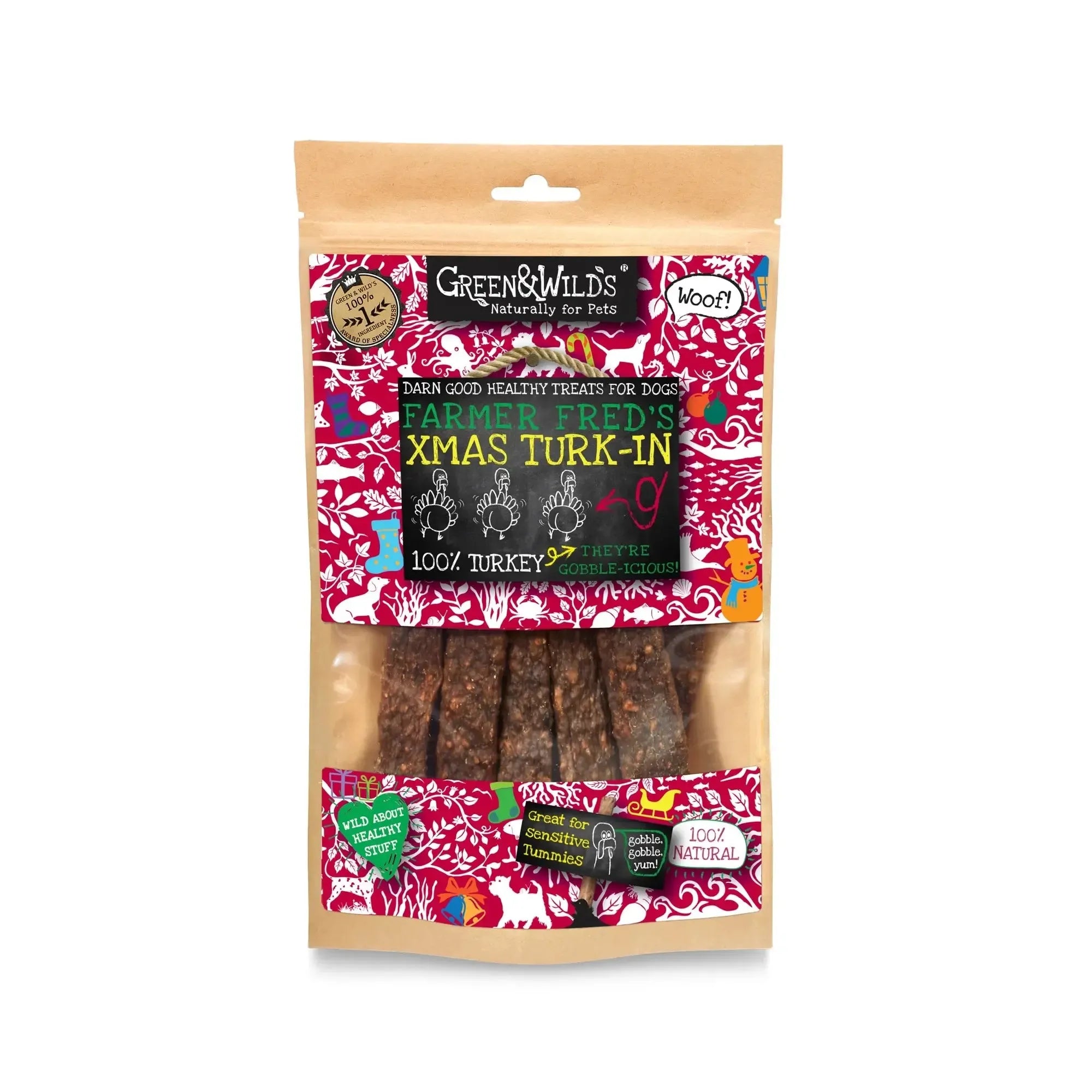 Green & Wilds | Xmas Turk-In, 100g-Green & Wilds-Love My Hound