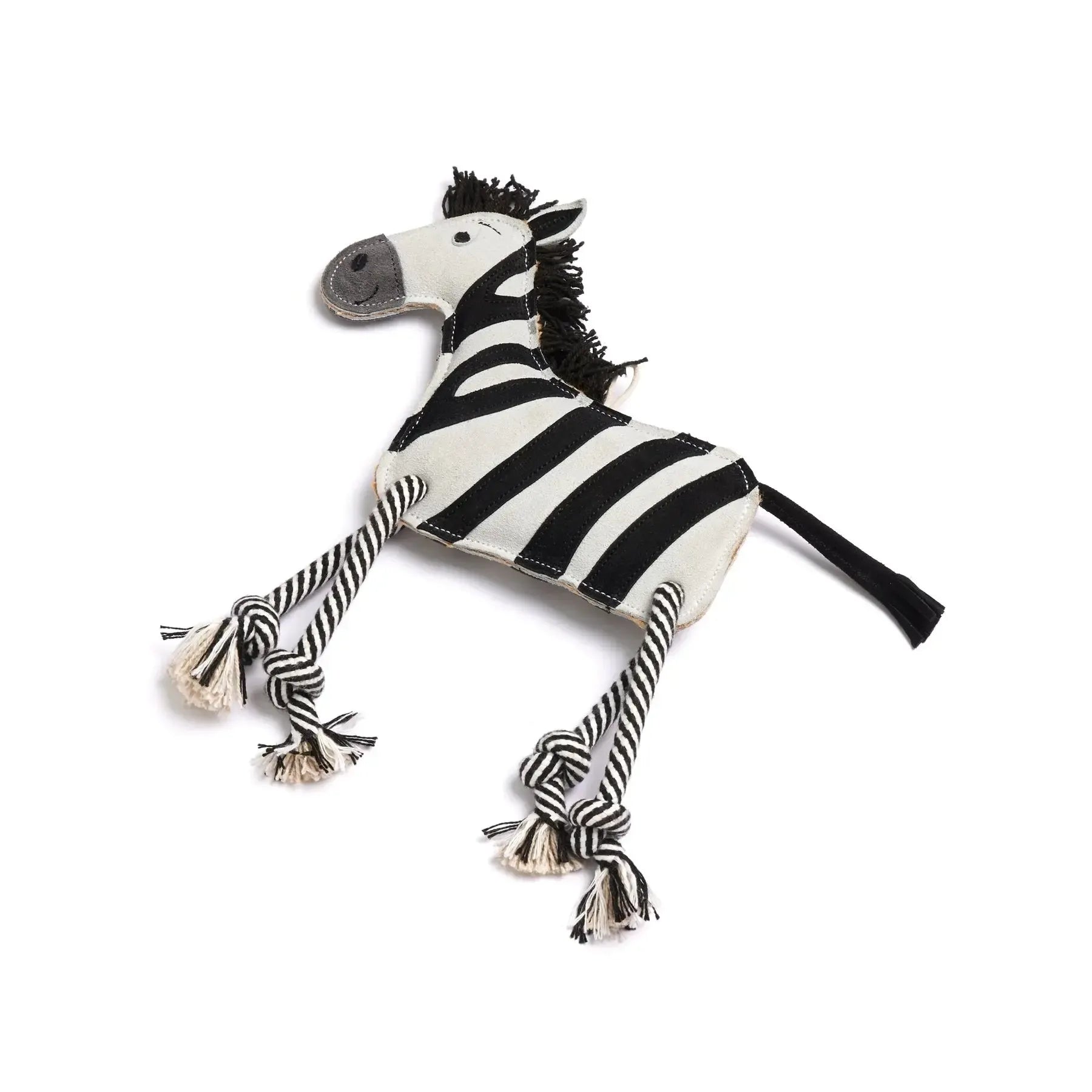 Green & Wilds | Zambezi The Zebra - Eco Dog Toy-Green & Wilds-Love My Hound