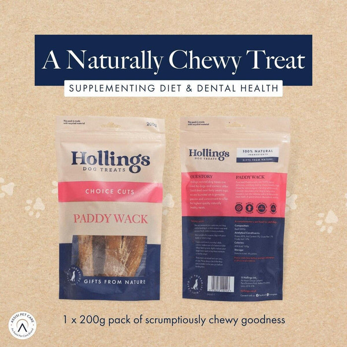 Hollings | Paddy Wack Choice Cuts - Dog Treats 200g-Hollings-Love My Hound