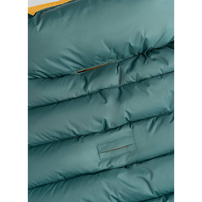 Hugo & Hudson | Hackett x Hugo Hudson Dog Puffer Jacket, Forest Green & Gold-Hugo & Hudson-Love My Hound