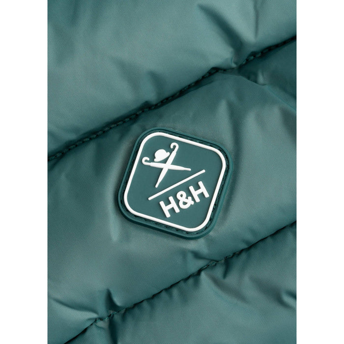 Hugo & Hudson | Hackett x Hugo Hudson Dog Puffer Jacket, Forest Green & Gold-Hugo & Hudson-Love My Hound