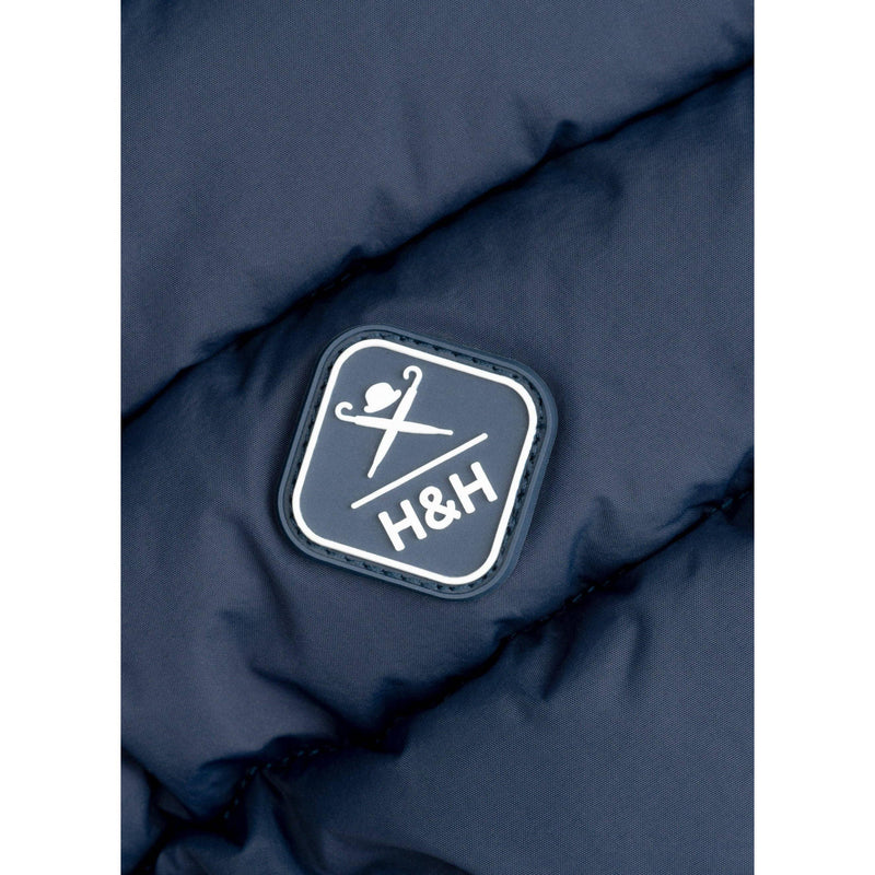 Hugo & Hudson | Hackett x Hugo Hudson Dog Puffer Jacket - Navy & Berry-Hugo & Hudson-Love My Hound