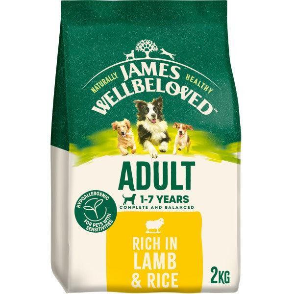 James Beloved - Adult Lamb & Rice 2kg-James Beloved-Love My Hound