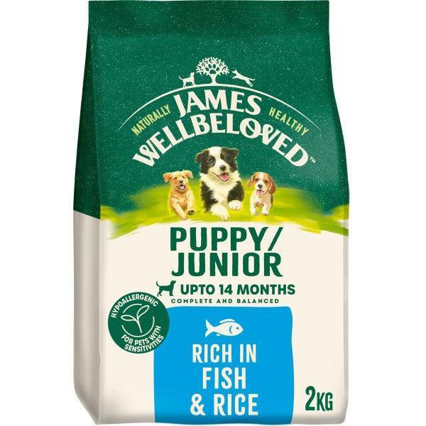 James Beloved - Puppy Fish & Rice 2kg-James Beloved-Love My Hound