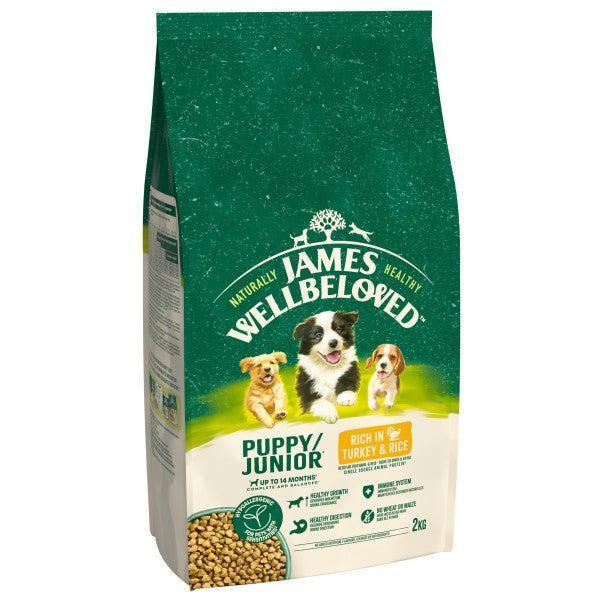 James Beloved - Puppy Turkey & Rice 2kg-James Beloved-Love My Hound