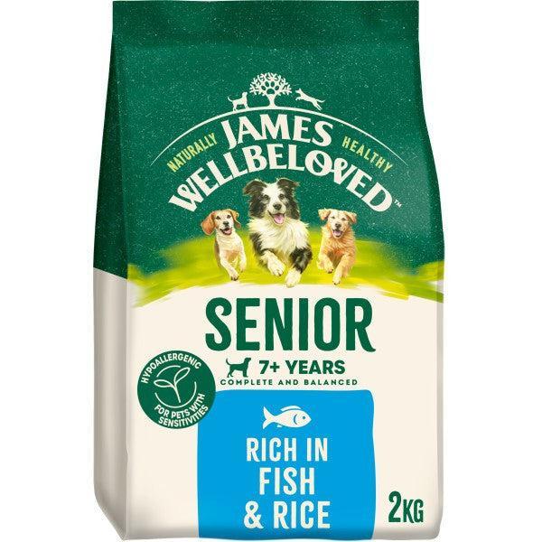 James Beloved - Senior Fish & Rice 2kg-James Beloved-Love My Hound