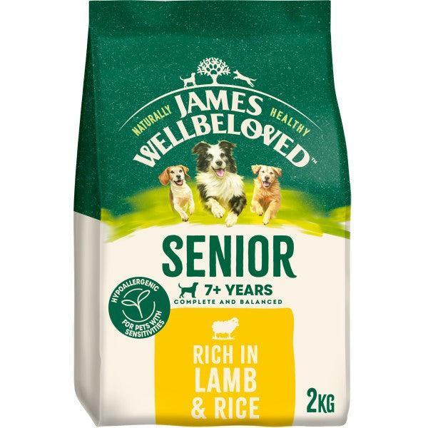 James Beloved - Senior Lamb & Rice 2kg-James Beloved-Love My Hound