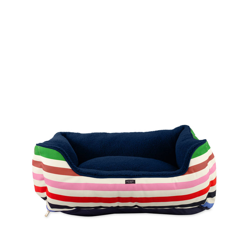 Kate Spade New York | Adventure Stripe - Dog Bed-Kate Spade New York-Love My Hound