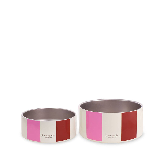 Kate Spade New York | Adventure Stripe - Dog Bowl-Kate Spade New York-Love My Hound
