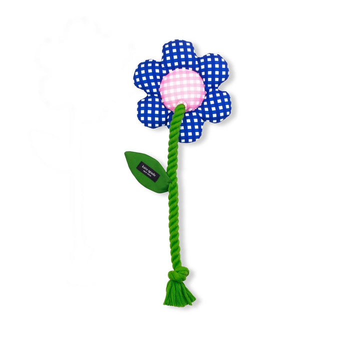 Kate Spade New York | Blue Flower Dog Chew Toy-Kate Spade New York-Love My Hound