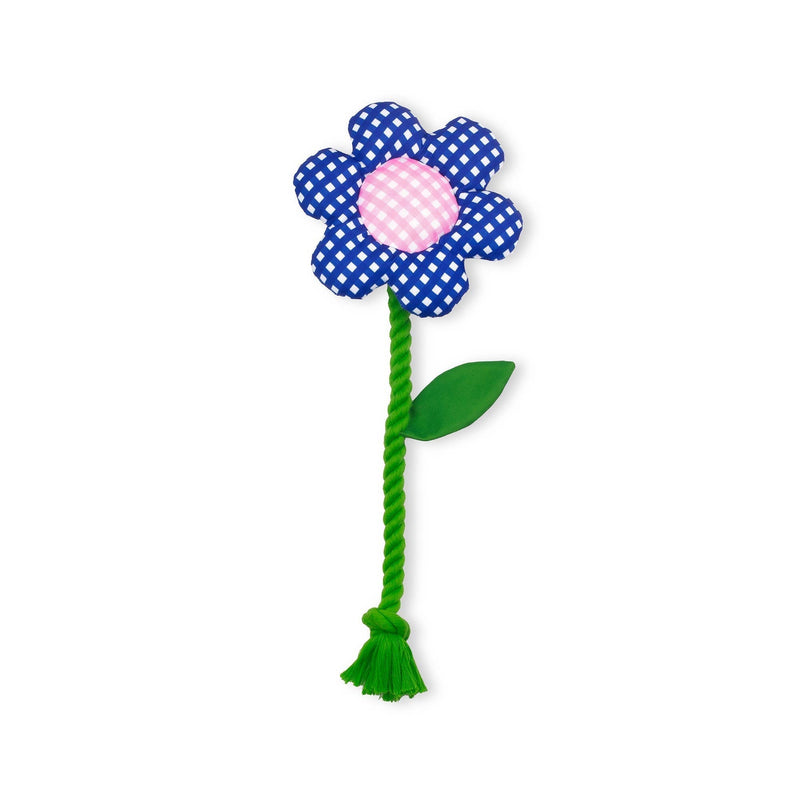 Kate Spade New York | Blue Flower Dog Chew Toy-Kate Spade New York-Love My Hound