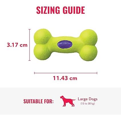 Kong | Airdog Squeaker Bone - Dog Toy-Kong-Love My Hound