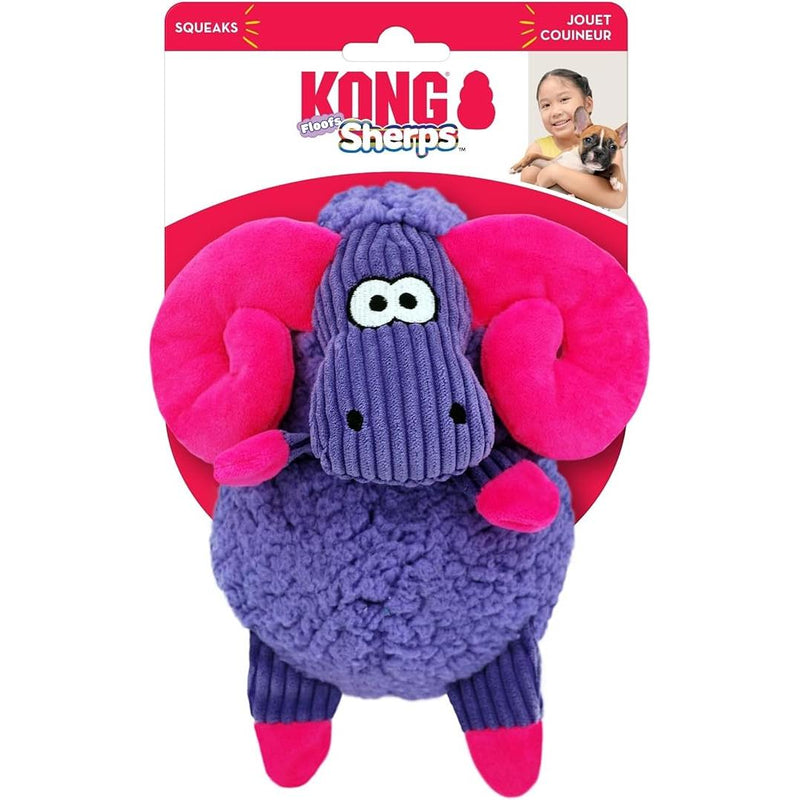 Kong | Sherps - Floofs Big Horn Dog Toy-Kong-Love My Hound