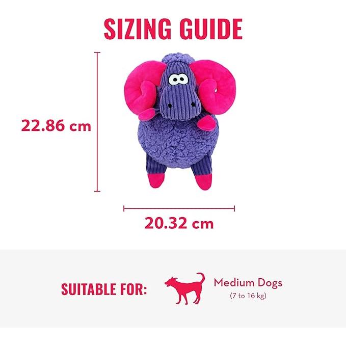 Kong | Sherps - Floofs Big Horn Dog Toy-Kong-Love My Hound