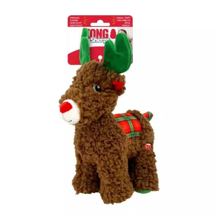 Kong - Sherps - Reindeer Dog Toy-Kong-Love My Hound