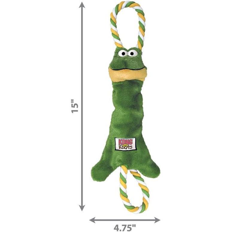 Kong | Tugger Knots Dog Toy - Frog-Kong-Love My Hound