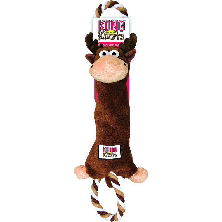 Kong | Tugger Knots Dog Toy - Moose
