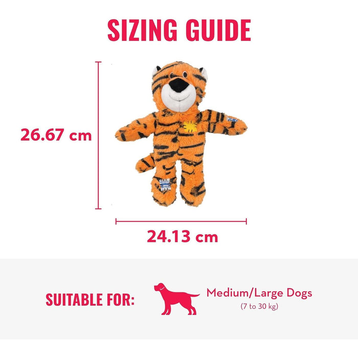 Kong | Wild Knots Dog Toy - Tiger-Kong-Love My Hound