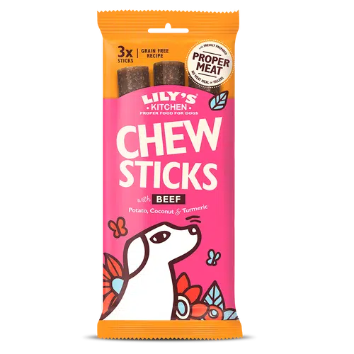 Lily's Kitchen - Chew Sticks With Beef - 120g