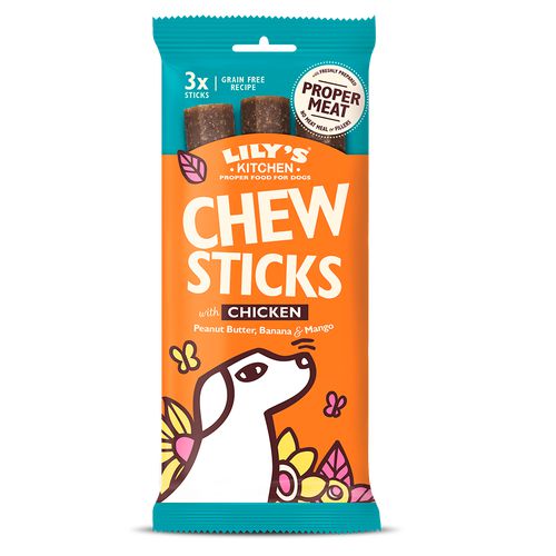 Lily's Kitchen - Chew Sticks With Chicken - 120g-Lily's Kitchen-Love My Hound
