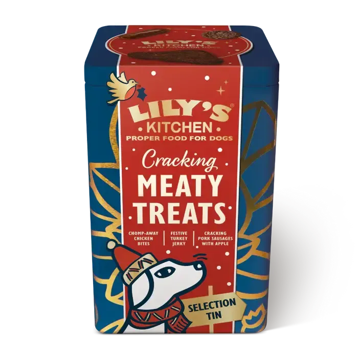 Lily's Kitchen | Cracking Meaty Treats Tin (300g)-Lily's Kitchen-Love My Hound