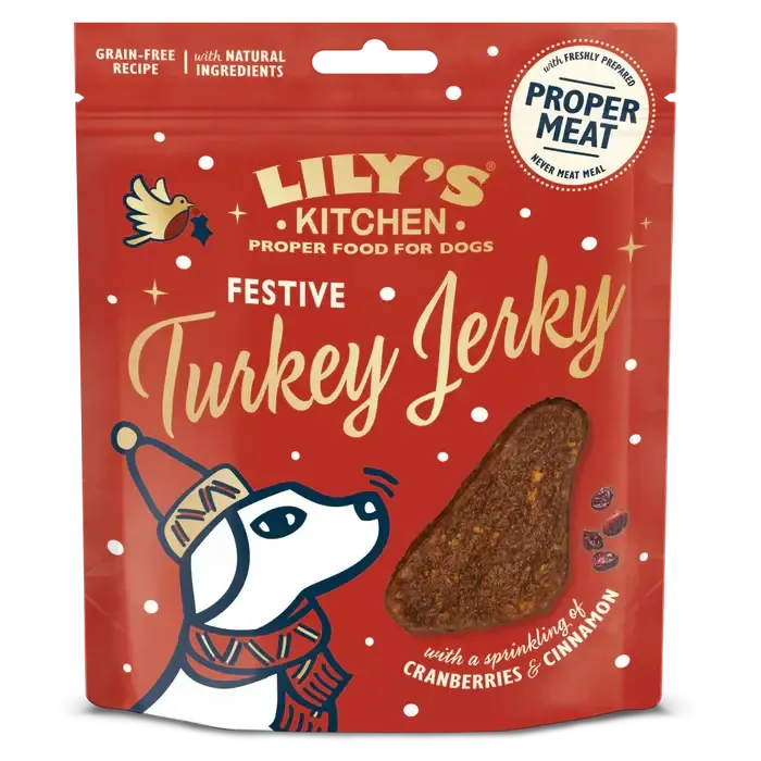 Lily's Kitchen | Festive Turkey Jerky (70g)