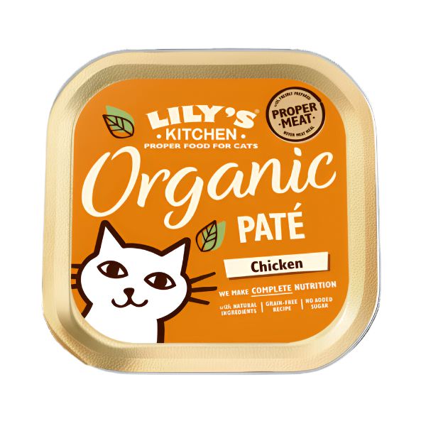 Lily's Kitchen - Organic Chicken Pate for Cats (85g)
