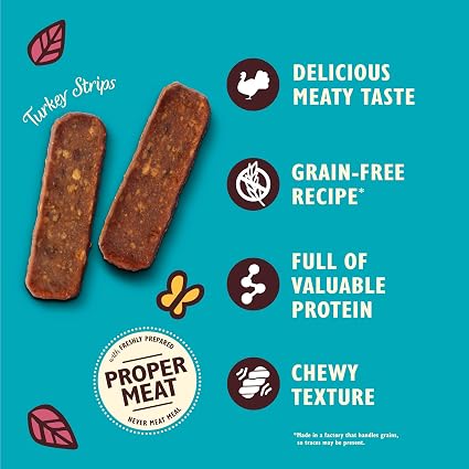 Lily's Kitchen | Turkey Strips Treats (70g)-Lily's Kitchen-Love My Hound