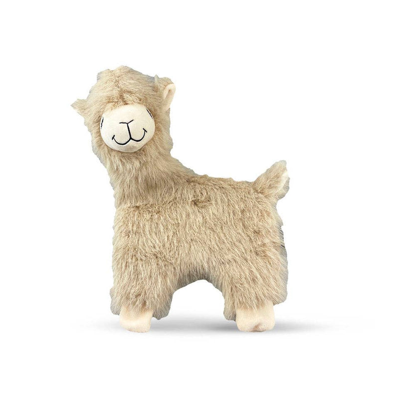Nandog Shaggy the Furry Alpaca Plush Dog Toy