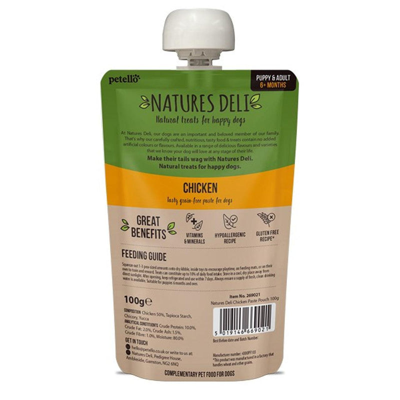 Natures Deli | Chicken Paste Pouch-Natures Deli-Love My Hound