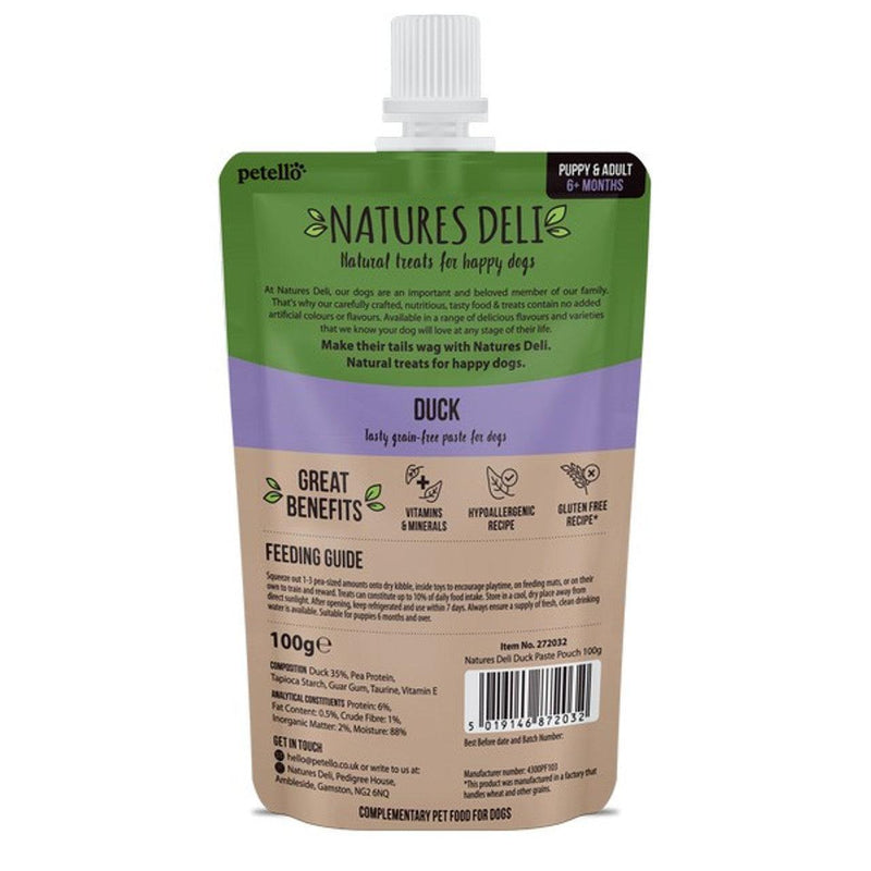 Natures Deli | Duck Paste Pouch-Natures Deli-Love My Hound