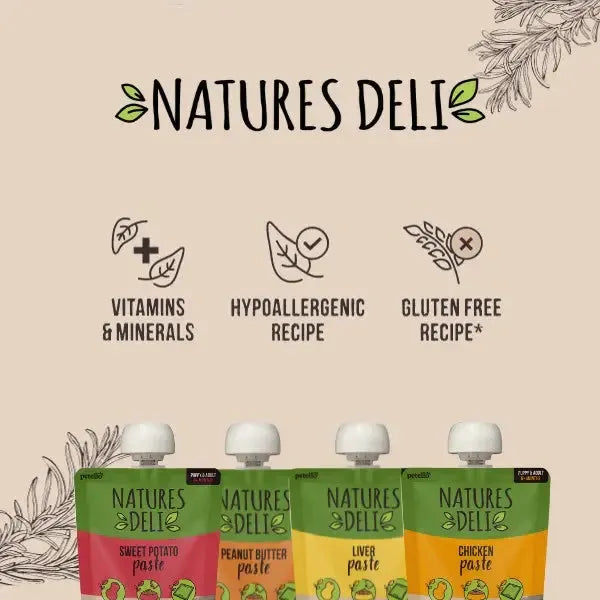 Natures Deli | Peanut Butter Paste Pouch-Natures Deli-Love My Hound