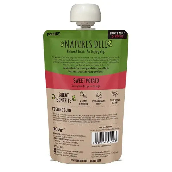 Natures Deli | Sweet Potato Paste Pouch-Natures Deli-Love My Hound