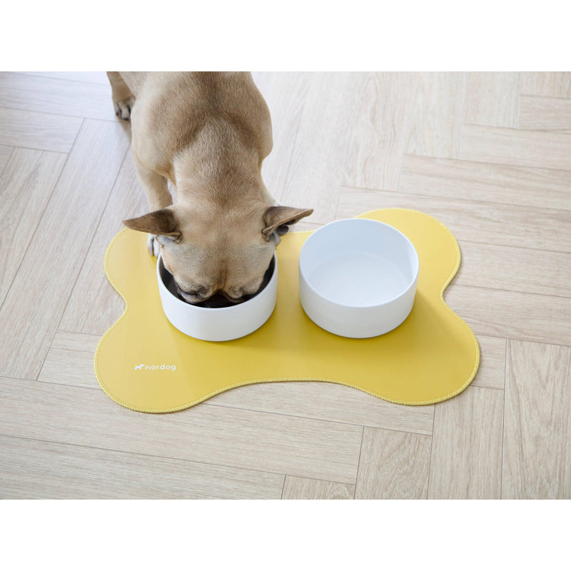 Nordog | Placemat for dog bowls - yellow-Nordog-Love My Hound