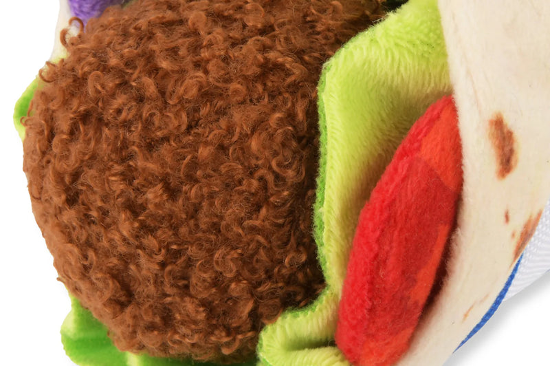 P.L.A.Y |  International Classic Fur-lafel Wrap - Plush Dog Toy