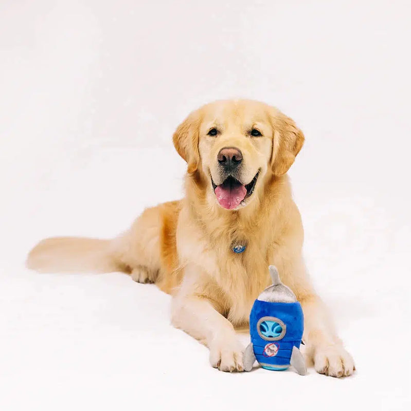 P.L.A.Y | Alien Buddies Star Blaster - Plush Dog Toy-P.L.A.Y-Love My Hound