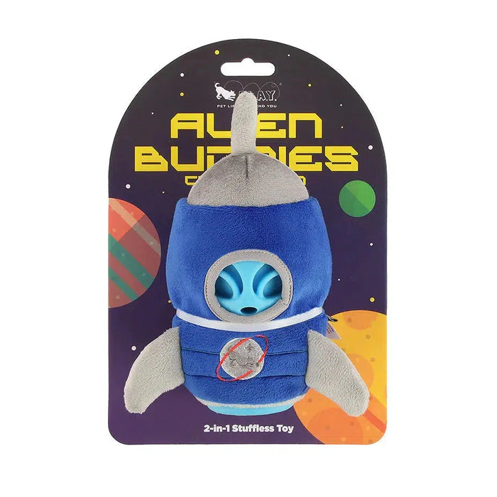 P.L.A.Y | Alien Buddies Star Blaster - Plush Dog Toy-P.L.A.Y-Love My Hound