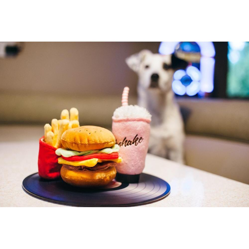 P.L.A.Y American Classics Hot Dog Plush Dog Toy