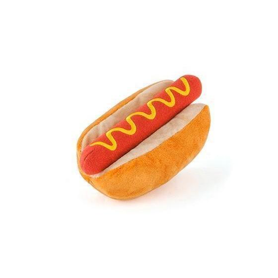 P.L.A.Y - American Classics - Hot Dog - Plush Dog Toy