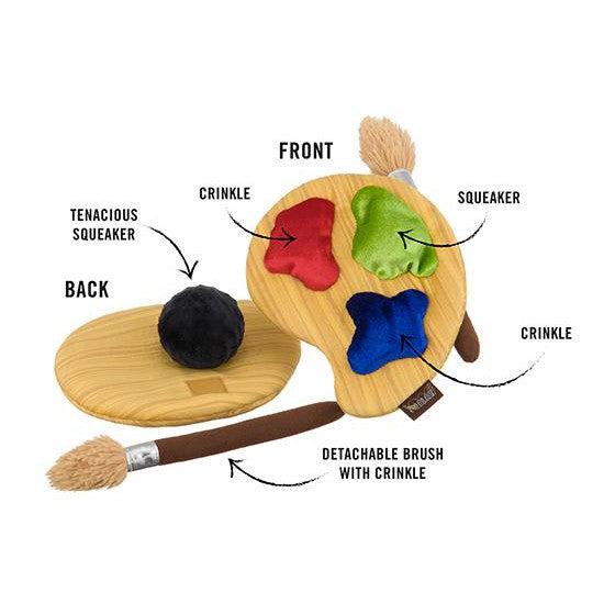 P.L.A.Y | Back To School Puppy's Palette - Plush Dog Toy-P.L.A.Y-Love My Hound