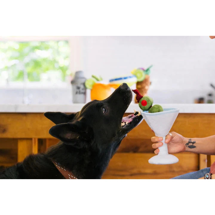 P.L.A.Y | Barktender - Pawtini Plush Dog Toy-P.L.A.Y-Love My Hound